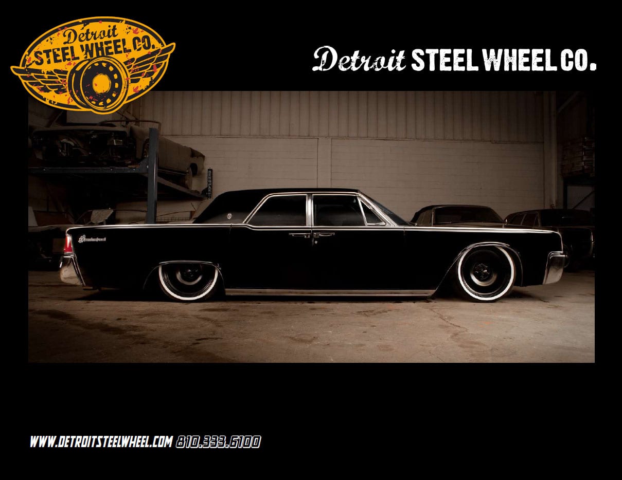 DETROIT STEEL WHEEL CO. BLACK CAR