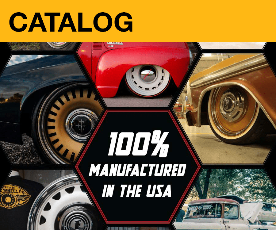 A catalog of tires and wheels made in the usa.